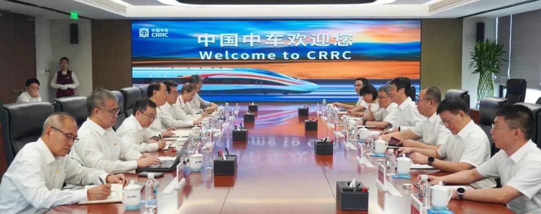 孟祥宇带队造访中国中车集团